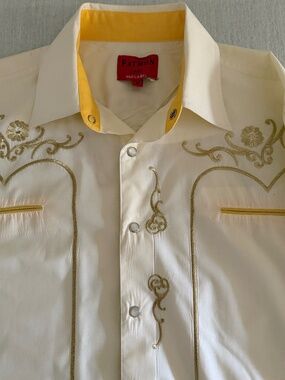 Mens Western Shirt, Size M